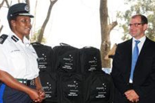 impala terminals donation to zambia traffic police